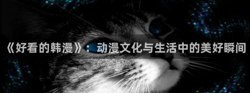 omofun自签：《好看的韩漫》：动漫文化与生活中的美好瞬间