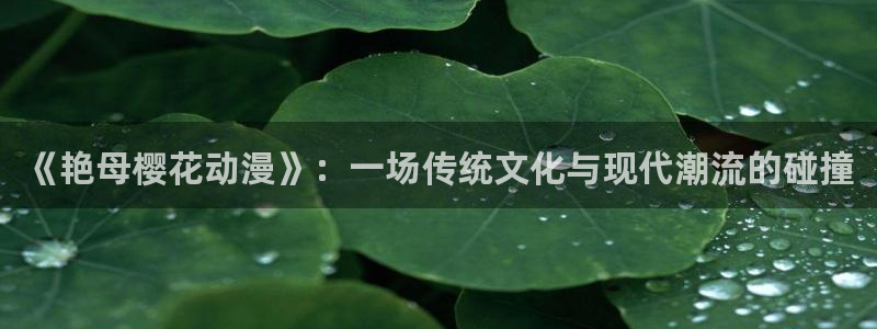 omofun正版官方下载链接：《艳母樱花动漫》：一场传统文化与现代潮流的碰撞