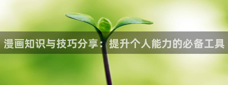 omofun动漫怎么下载：漫画知识与技巧分享：提升个人能力的必备工具