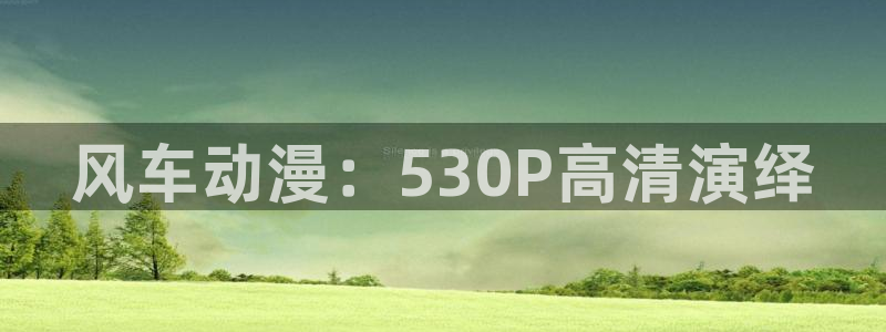 age动漫入口：风车动漫：530P高清演绎